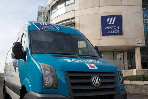 Driver Training Courses with Weston College Somax
