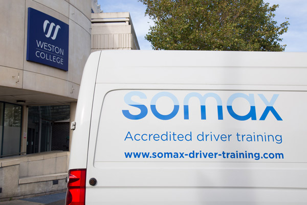 Driver Training Courses with Weston College Somax