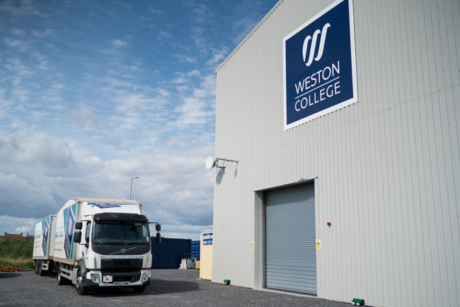 Driver Training Courses with Weston College Somax