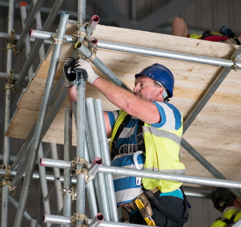 Take a look inside our scaffolding practical area Weston College